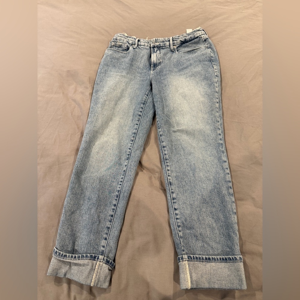 Good American Mid-Rise Weekender Jeans – Size 8 / 29
